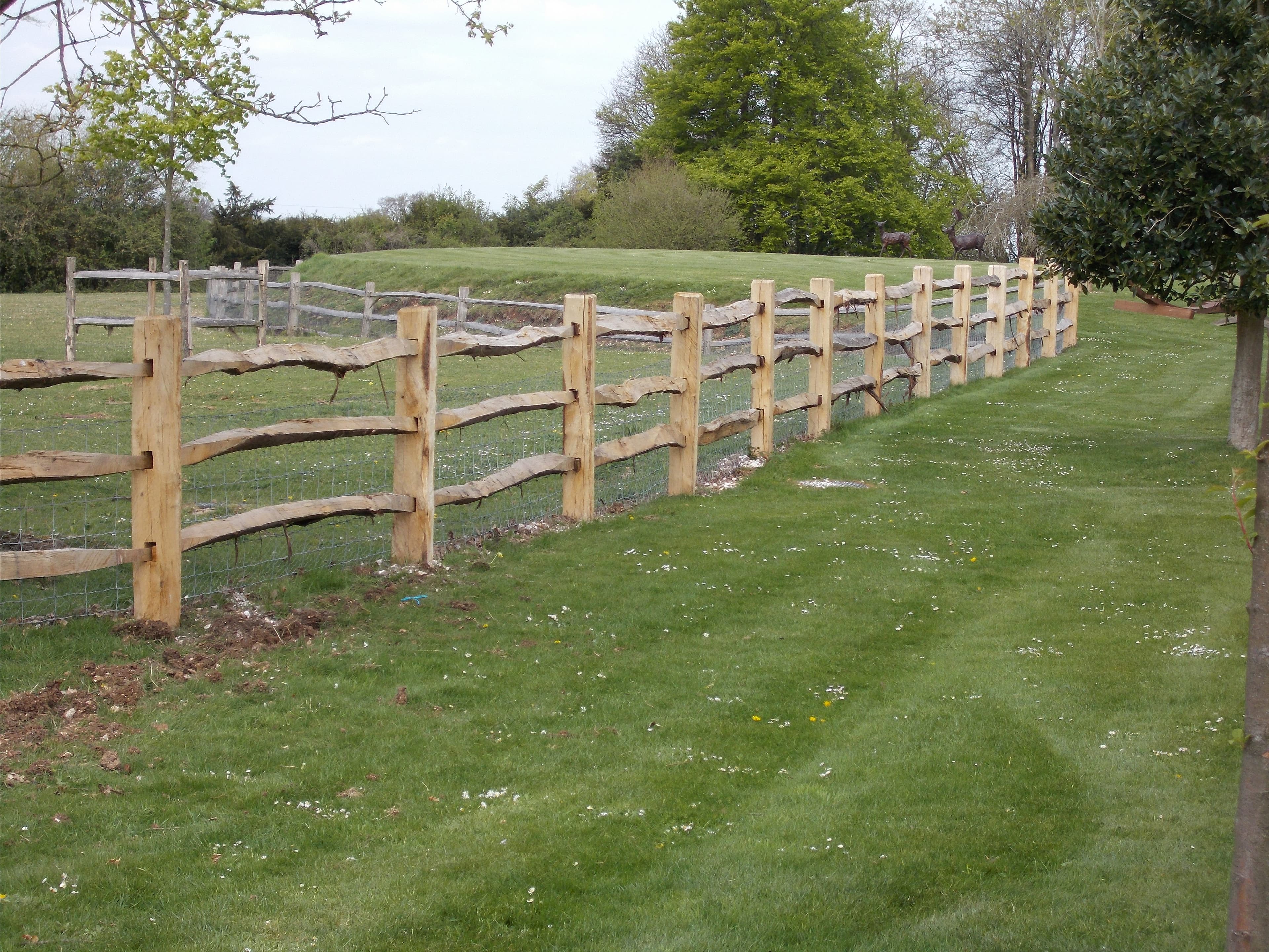 2-3 Rail Cleft Fencing