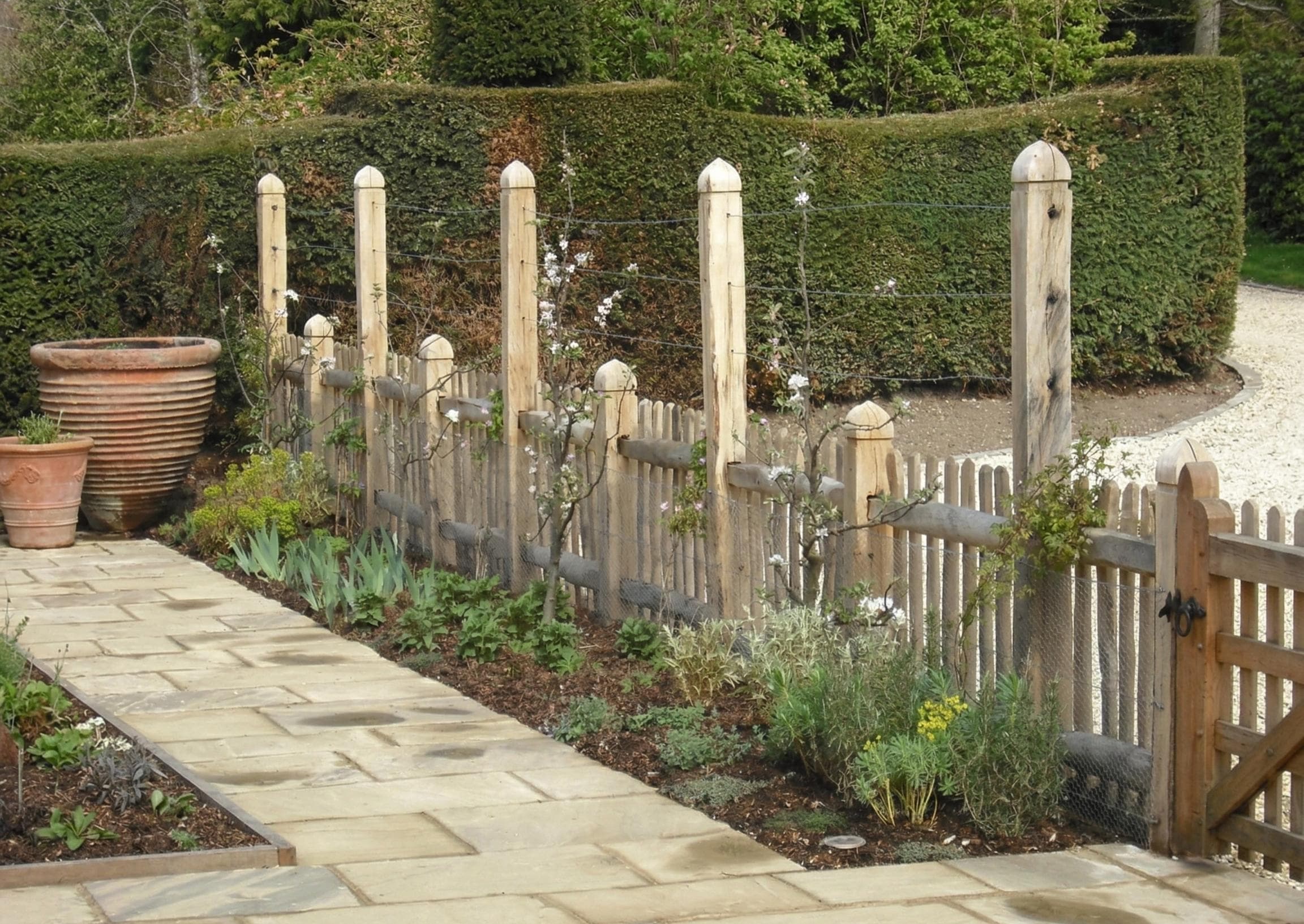 Winterborne Zelston Fencing wooden fencing