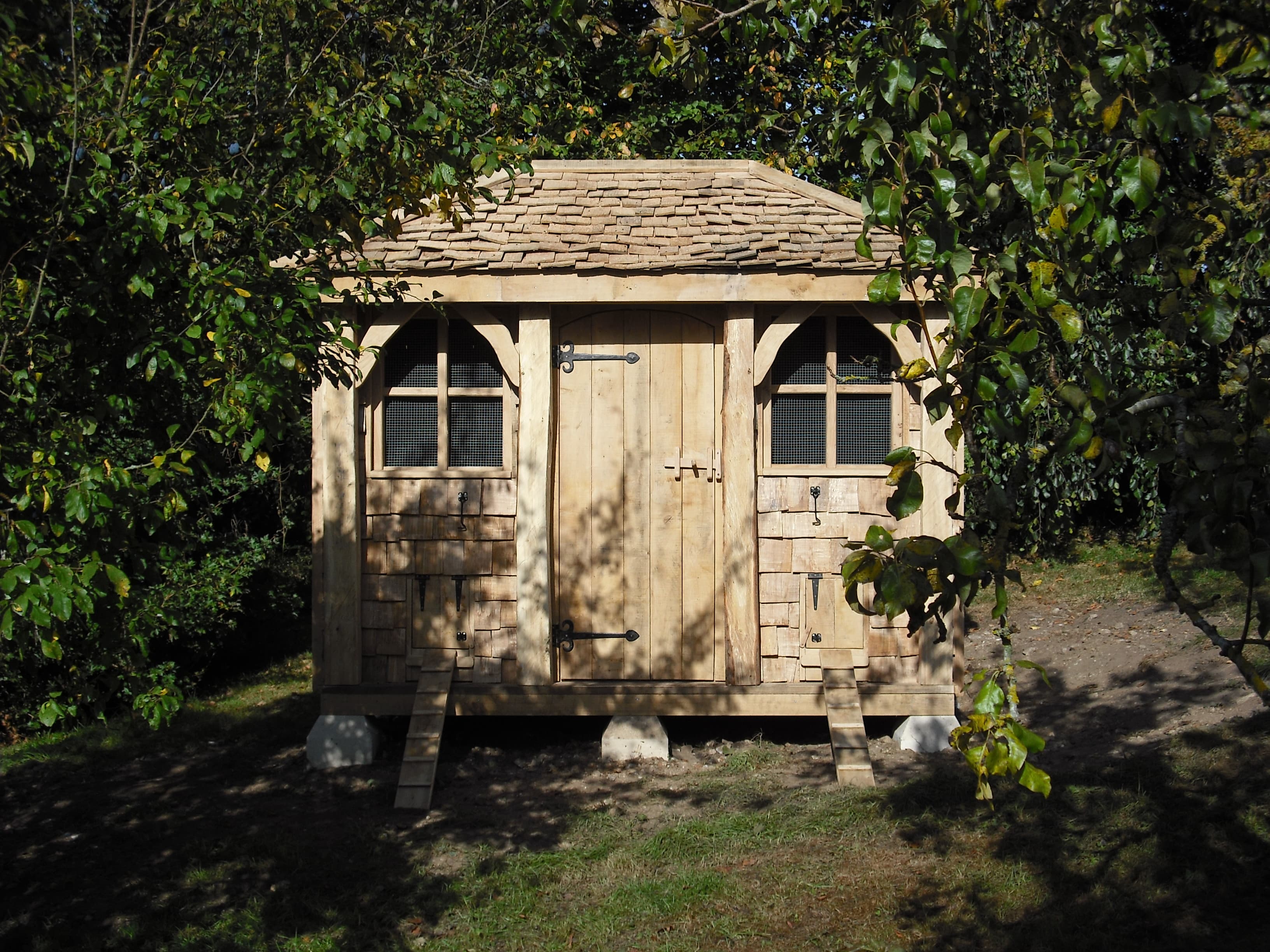 Winterborne Zelston Fencing Chicken Houses