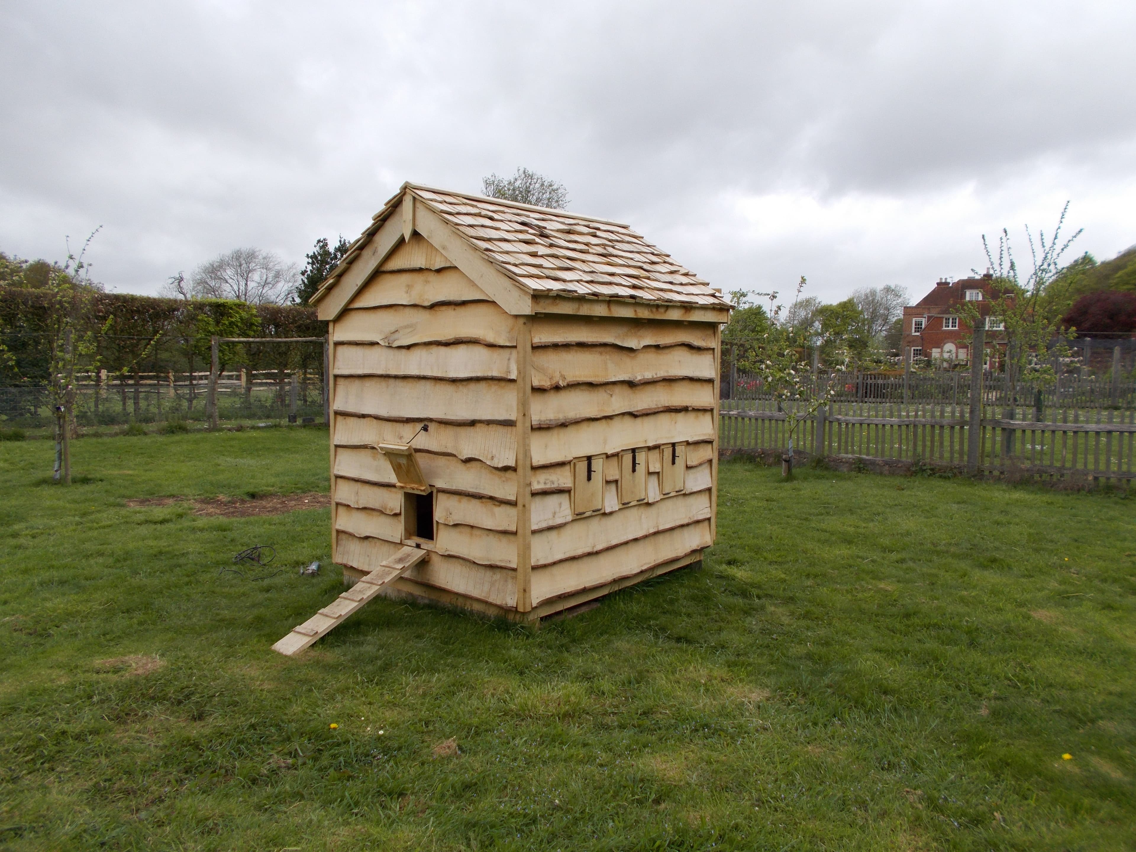 Winterborne Zelston Fencing Chicken Houses