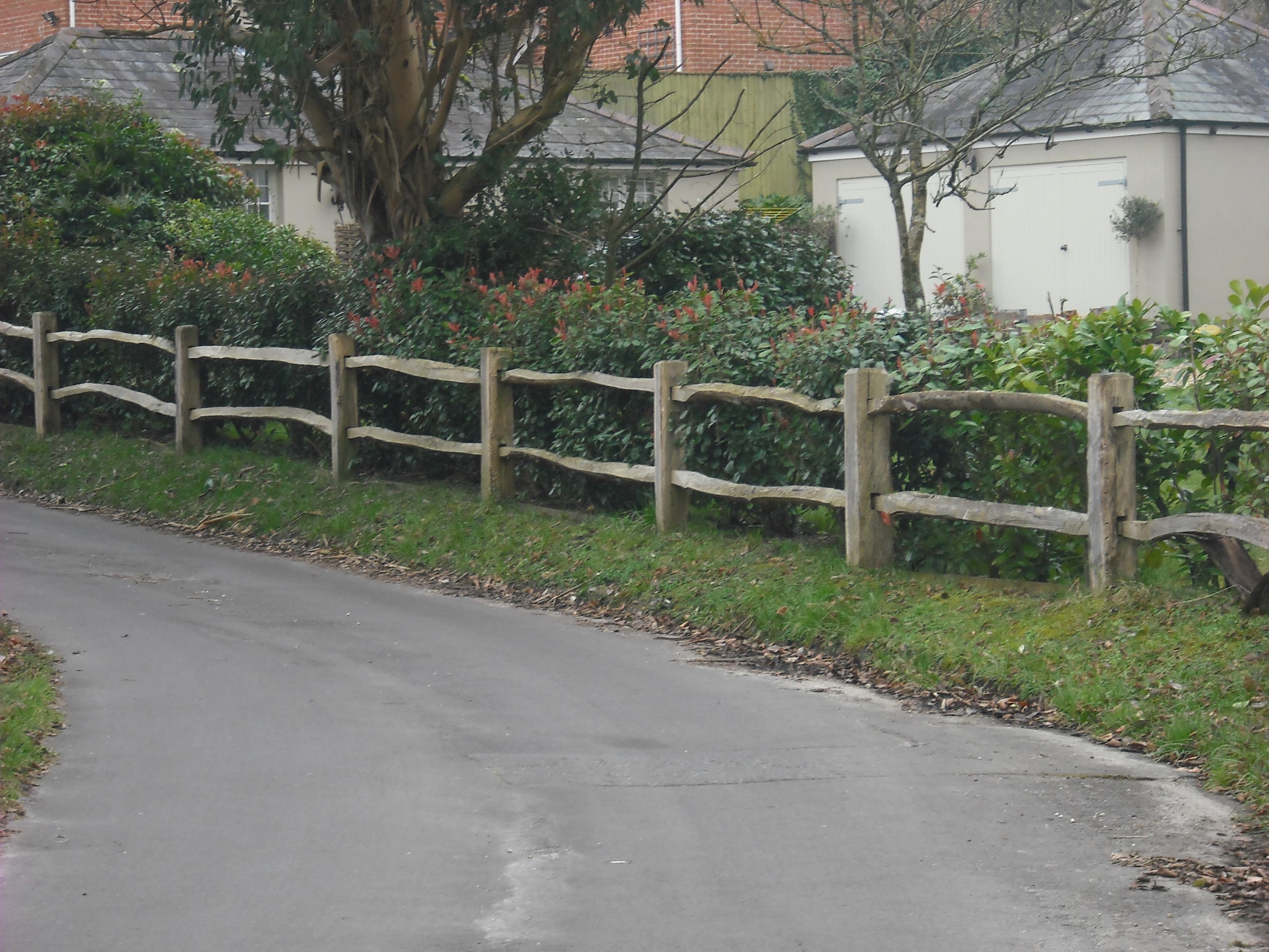 Winterborne Zelston Fencing 2-3 Rail Cleft Fencing