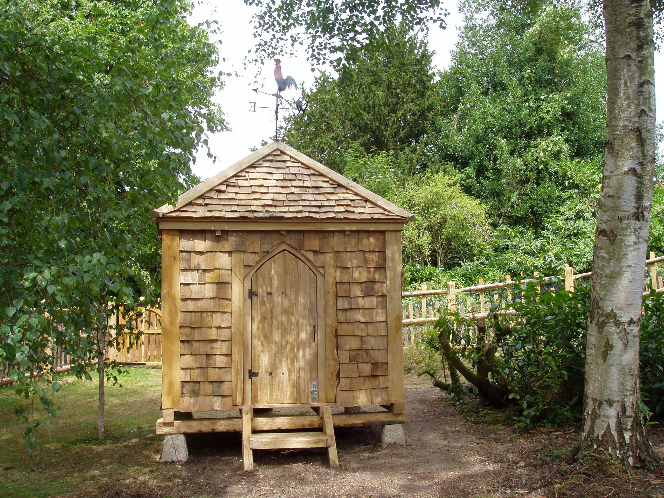Winterborne Zelston Fencing Chicken Houses